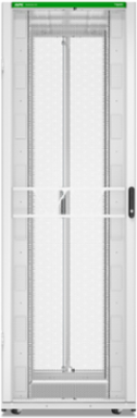 APC NetShelter SX Server Rack Gen 2, 52U, 2436H x 800W x 1200D mm, w/ Sides, White [TAA]