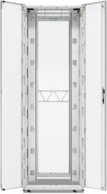 APC NetShelter SX Server Rack Gen 2, 52U, 2436H x 800W x 1200D mm, w/ Sides, White [TAA]
