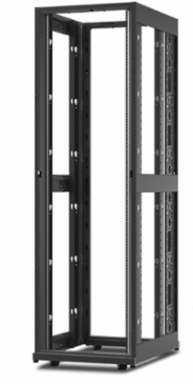 NetShelter AV Server Rack Enclosure 42U 1991H x 600W x 806D mm 151.33 lb Black