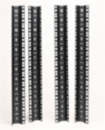 NetShelter CX Vertical Mounting Rail Kit, 21.10 Inch Height, 4.72 Inch Width, Black