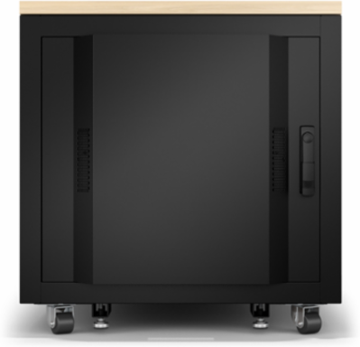 NetShelter Soundproof 12U Server Rack Enclosure 44.50 Inch Depth, 251.33 lb Weight
