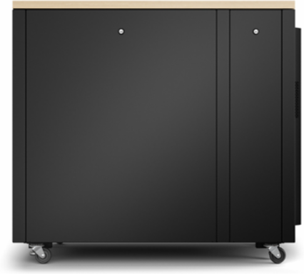 NetShelter Soundproof Server Rack Enclosure 17U 120V 44.5 Inch Depth