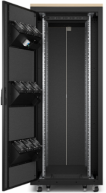 NetShelter Soundproof Server Rack Enclosure, 38U, 19 Inch Width, 44.50 Inch Depth, TAA Compliant