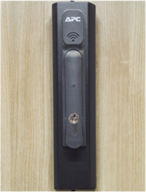 NetShelter CX High Security Handle Adaptor Kit, 11.81 Inch H x 2.72 Inch W x 1.38 Inch D