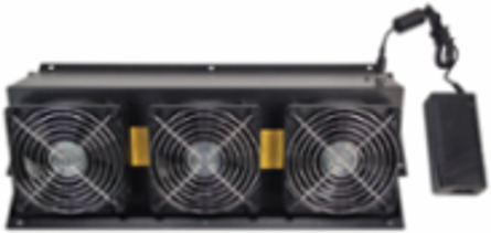 NetShelter CX Fan Booster Kit, 20 lb, 6.30 Inch Depth, 5.91 Inch Height, Black