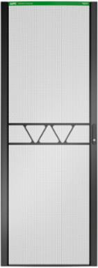 NetShelter SX Advanced 48U 800mm Wide Perforated Curved Door Black