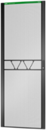 NetShelter SX Advanced 48U 800mm Wide Perforated Curved Door Black