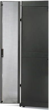 NetShelter SX 48U 600mm Wide Perforated Split Doors, 85.91 Inch Height, 23.62 Inch Width, 23.55 lb Weight