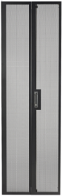 NetShelter SV 42U 800mm Wide Perforated Split Rear Doors, 74.37 Inch Height, 12.20 Inch Width