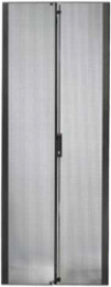 NetShelter SX 42U 750mm Wide Perforated Split Doors, 75.39 Inch Height, 30.56 lb Weight