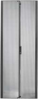 NetShelter SX 45U 750mm Wide Perforated Split Doors, 80.47 Inch Height, 29.53 Inch Width, 30.78 lb Weight