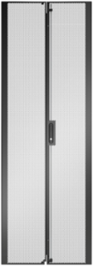 NetShelter SX Advanced 48U 750mm Wide Perforated Split Doors Black