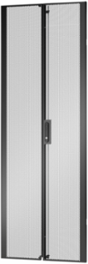 NetShelter SX Advanced 48U 750mm Wide Perforated Split Doors Black