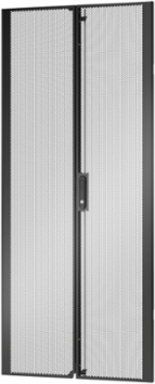 NetShelter SX Advanced 42U 800mm Wide Perforated Split Doors Black
