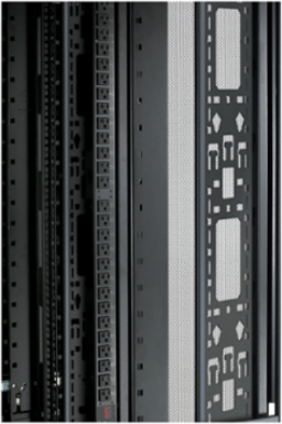 Vertical Cable Manager for NetShelter SX 42U, Set of 2, 193 Inch Height, Black