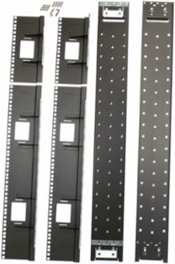 NetShelter SX 42U Recessed Rail Kit 750mm Wide, Dimensions: 39.57 in x 4.76 in x 5.51 in