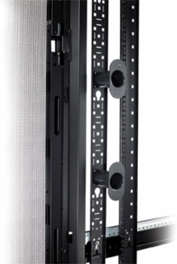 NetShelter Vertical Cable Manager 42U, Black, 2.36 Inch W x 75.98 Inch H x 0.39 Inch D