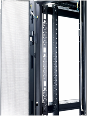 NetShelter Vertical Cable Manager 42U, Black, 2.36 Inch W x 75.98 Inch H x 0.39 Inch D