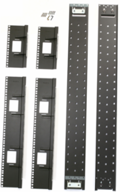NetShelter SX 48U Recessed Rail Kit, 750mm Wide, 22.97 lb, 5.51 Inch Depth