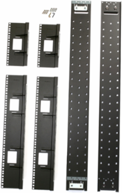 NetShelter SX 48U Recessed Rail Kit, 750mm Wide, 22.97 lb, 5.51 Inch Depth