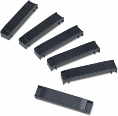 NetShelter Vertical Cable Manager, Set of 6, 4.29 Inch Width, 0.91 Inch Depth