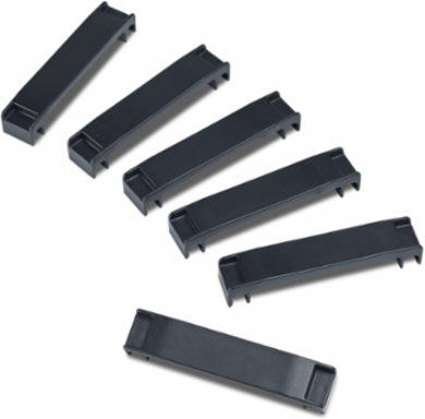 NetShelter Vertical Cable Manager, Set of 6, 4.29 Inch Width, 0.91 Inch Depth