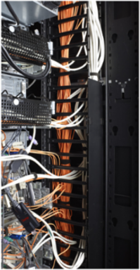 NetShelter Vertical Cable Manager, 48U, 3.82 Inch Width, 85.98 Inch Height