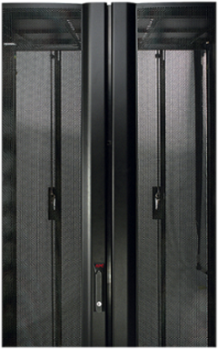 NetShelter SX Baying Trim Kit Black 42U/48U, 84.49 Inch Height, 0.75 Inch Width, 0.63 Inch Depth