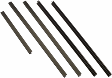 NetShelter SX Baying Trim Kit Black 42U/48U, 84.49 Inch Height, 0.75 Inch Width, 0.63 Inch Depth