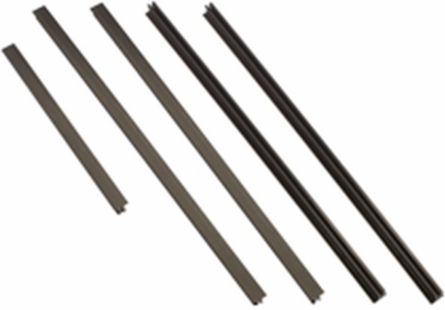NetShelter SX Baying Trim Kit Black 42U/48U, 84.49 Inch Height, 0.75 Inch Width, 0.63 Inch Depth
