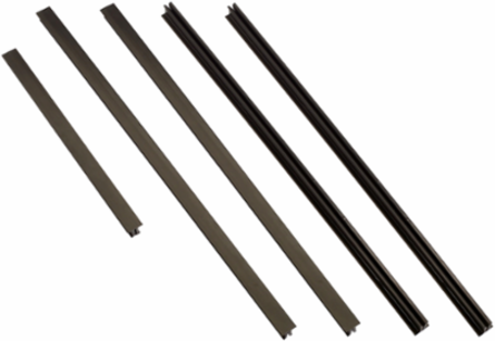 NetShelter SX Baying Trim Kit Black 42U/48U, 84.49 Inch Height, 0.75 Inch Width, 0.63 Inch Depth
