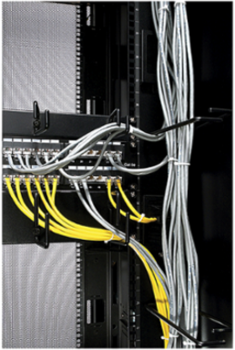 NetShelter Vertical Cable Manager Set of 8, 76 x 19 x 203 mm, 2.43 lb