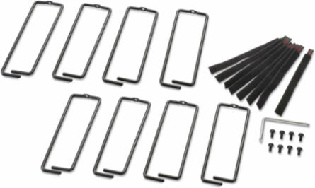 NetShelter Vertical Cable Manager Set of 8, 76 x 19 x 203 mm, 2.43 lb
