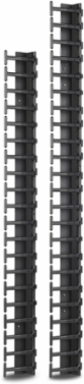 NetShelter Vertical Cable Manager, Set of 2, 45U, 75.24 Inch Height, 4.21 Inch Width