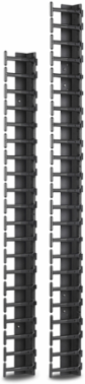 NetShelter Vertical Cable Manager, Set of 2, 45U, 75.24 Inch Height, 4.21 Inch Width