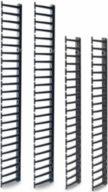 NetShelter Vertical Cable Manager, 77 Inch, Set of 4, 250 x 1956 x 170 mm
