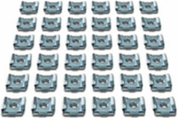 10-32 Hardware Kit with 36 Caged Nuts, 0.37 lb Weight, ROHS Compliant