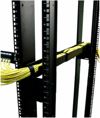 Horizontal Cable Organizer 18-30 Inch Adjustable, 2.91 lb, 2.01 Inch Height