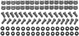 M6 Hardware Kit with 32 Sets of Caged Nuts, Washers, and Screws
