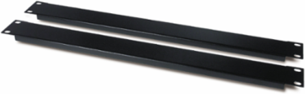 1U Airflow Management Blanking Panel Kit (Qty 2) Black, 19.02 Inch Width, 1.73 Inch Height