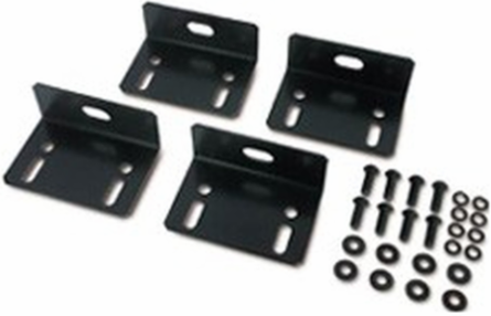 Bolt-down Bracket Kit, Black