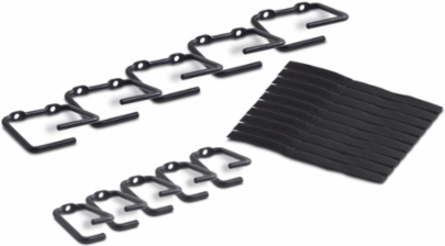NetShelter Cable Management Rings Set of 5 Small & 5 Large, 1.30 lb