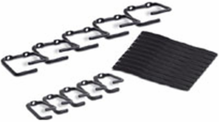 NetShelter Cable Management Rings Set of 5 Small & 5 Large, 1.30 lb