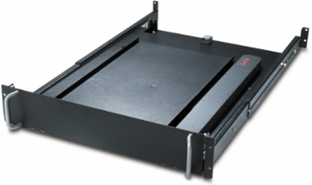 19 Inch Rotating Keyboard Drawer with 2U Rack Height, 3.5 Inch Height, 23.04 lb Weight