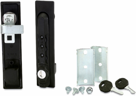 Combination Lock Handles (Qty 2) for NetShelter Enclosures, 6.26 Inch Height, 2.76 Inch Width, 3.50 Inch Depth
