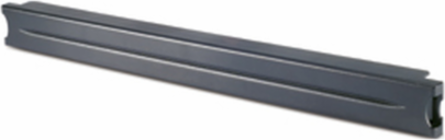 1U 19 Inch Black Modular Toolless Airflow Management Blanking Panel, 0.20 lb