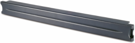 1U 19 Inch Black Modular Toolless Airflow Management Blanking Panel, 0.20 lb