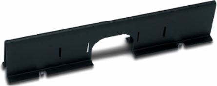 NetShelter Cable Management Partition, Pass Through, 23.5 Inch x 4.8 Inch x 2.8 Inch