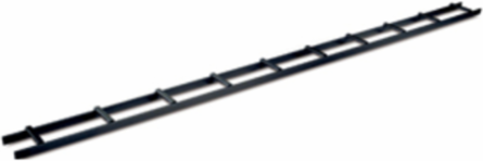 NetShelter Cable Management Ladder, 5.98 Inch Width, 119.02 Inch Height, Black