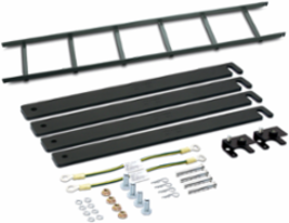 NetShelter Power Cable Ladder, 12.01 Inch Width, 119.02 Inch Height, Black